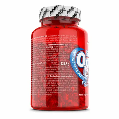 Омега 3 Amix Nutrition Super Omega 3 Fish Oil 1000 мг, 90 м'яких капсул