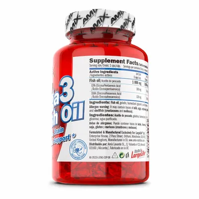Омега 3 Amix Nutrition Super Omega 3 Fish Oil 1000 мг, 90 м'яких капсул