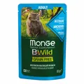 Корм вологий для котів Monge BWild Grain Free Adult з анчоусами та овочами, 85 г