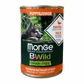 Корм вологий для цуценят Monge BWild Grain Free Puppy & Junior з качкою, гарбузом і цукіні, 400 г