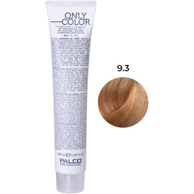 Крем-краска для волос Palco Professional Only Color безаммиачная № 9.3 блонд натуральный золото, 100 мл