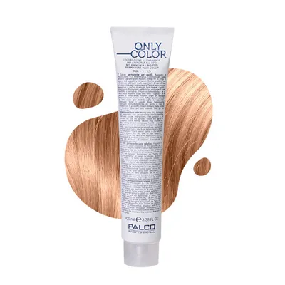 Крем-фарба для волосся Palco Professional Only Color безаміачна № 9.34 дуже світлий блонд золото мідь, 100 мл