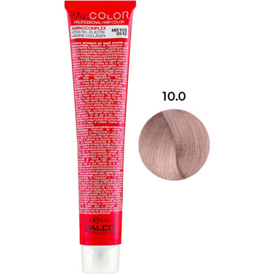 Крем-краска для волос Palco Professional Color № 10.0 блонд платиновый, 100 мл