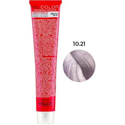 Крем-фарба для волосся Palco Professional Color № 10.21 блонд мальва, 100 мл