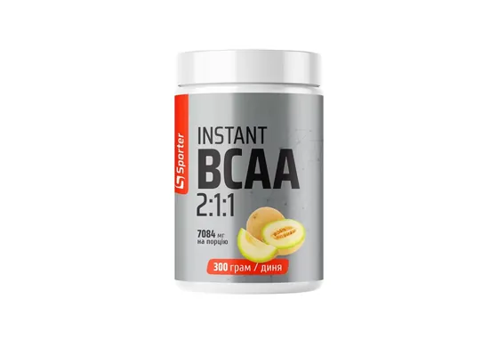 Амінокислоти Sporter Instant BCAA 2:1:1 диня, 300 г