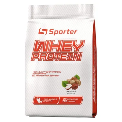Протеїн сироватковий концентрат Sporter Whey Protein фундук, 700 г