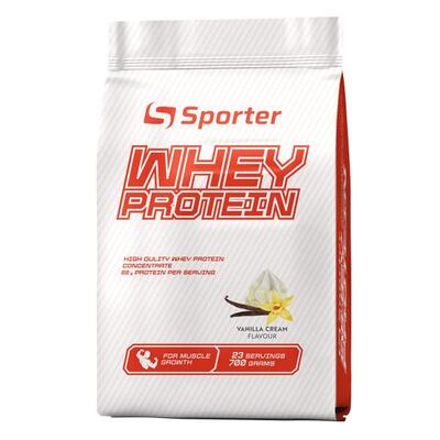 Протеин Sporter Whey Protein, вкус ванильный крем, 700 г