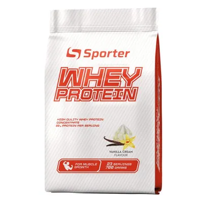 Протеїн сироватковий концентрат Sporter Whey Protein ванільний крем, 700 г