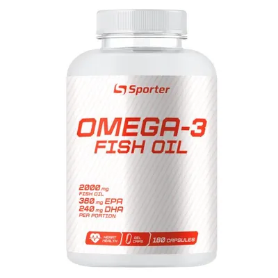 Риб'ячий жир Sporter Super Omega-3 капсули №180