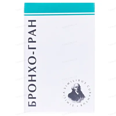 Бронхо-гран гранули по 10 г у пенал.