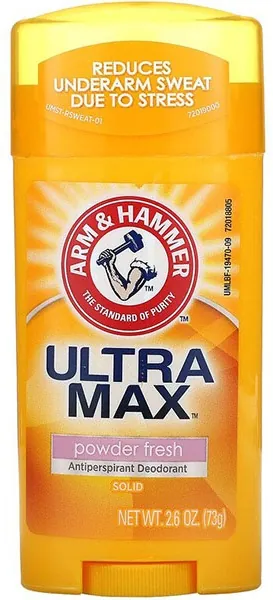 Дезодорант Arm & Hammer UltraMax свіжий пудровий аромат, 73 г