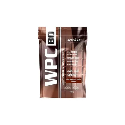 Протеїн сироватковий концентрат Activlab WPC 80 шоколад з трюфелем, 700 г