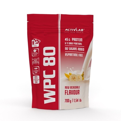 Протеин Activlab WPC 80 vanilla, 700 г