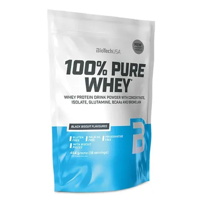 Протеїн сироватковий змішаний Biotech 100% Pure Whey чорний бісквіт, 454 г