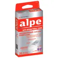 Пластир медичний Alpe Antibacterial Clear антибактеріальний з іонами срібла, прозорий класичний 76 мм х 19 мм, 20 штук