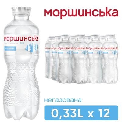 Вода минеральная Моршинская негазированная, 0,33 л