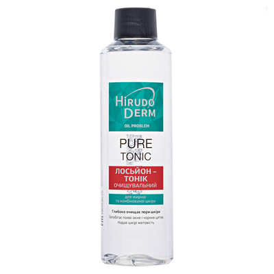 Лосьйон-тонік Hirudo Derm Oil Problem Pure Tonic, очищуючий, 180 мл