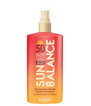 Молочко солнцезащитное Sun Balance водостойкое, SPF 50, 200 мл