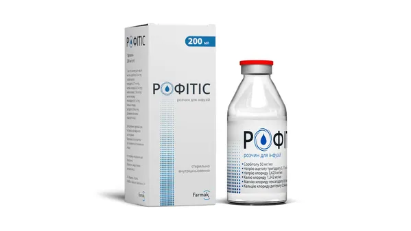 Рофітіс розчин д/інф. по 200 мл у флак.