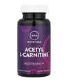 Ацетил L-карнитин MRM Nutrition Acetyl L-Carnitine веганські капсули №60
