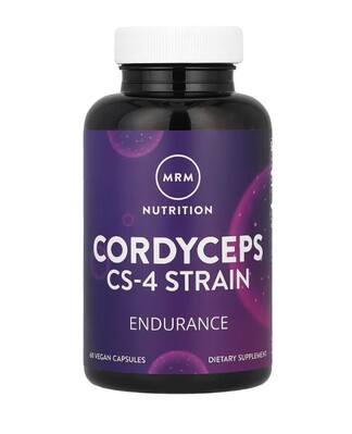 Кордицепс штамм CS-4 MRM Nutrition Cordyceps CS-4 Strain веганские капсулы №60