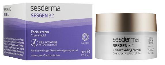 Крем для обличчя Sesderma Sesgen 32 клітинний активатор для всіх типів шкіри, 50 мл