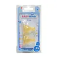 Соска латексна Baby-Nova 14304 кругла для каші, від 0 місяців, 2 шт