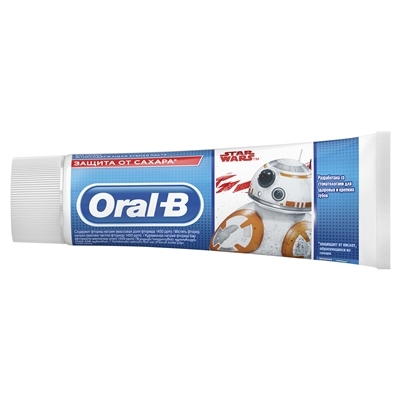 Зубная паста Oral-B Junior Star Wars нежная мята, 75 мл