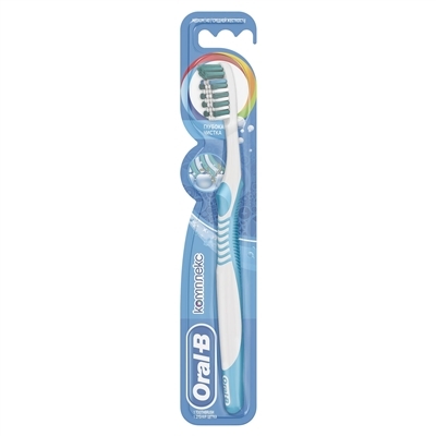 Зубна щітка Oral-B Комплекс, глибока чистка, середньої жосткості, 1 штука