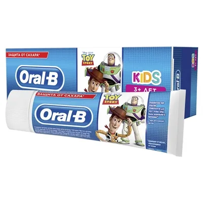 Зубна паста Oral-b Kids Історія Іграшок, легкий смак, 75 мл