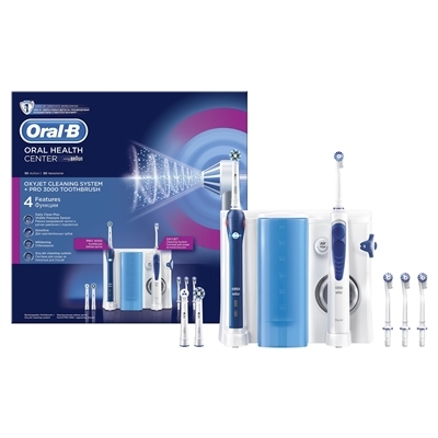 Зубной центр Oral-B Oxyjet Cleaning System + Pro 3000 Toothbrush