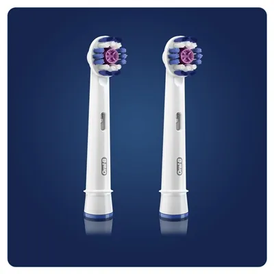 Змінні насадки для електричної щітки Oral-B 3D White, 2 шт