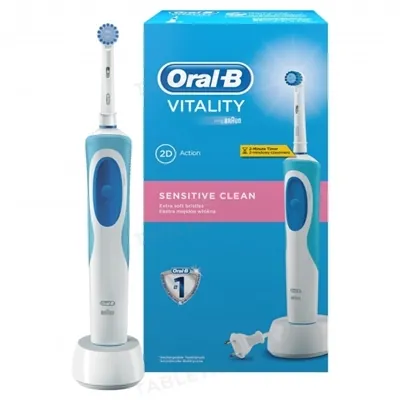 Електрична зубна щітка Oral-B Vitality Sensitive Clean, 2D Action