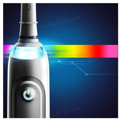 Електрична зубна щітка Oral-B Genius 8000, біла