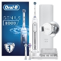 Електрична зубна щітка Oral-B Genius 8000, біла
