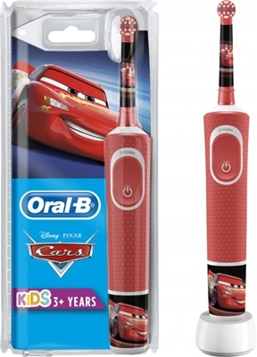 Електрична зубна щітка Oral-B Stages, дитяча, Тачки