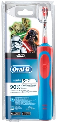 Електрична зубна щітка Oral-B Stages, дитяча, Зоряні війни