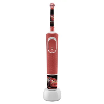 Електрична зубна щітка Braun Oral-B Kids Cars D100.413.2К дитяча вік 3+