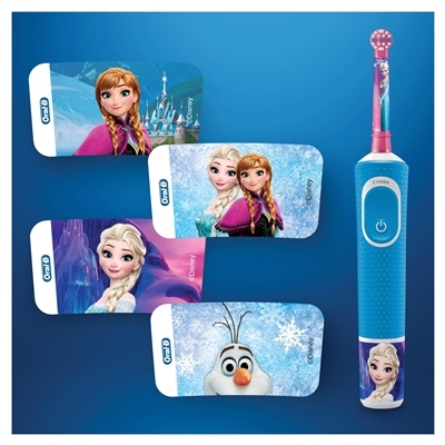 Электрическая зубная щетка Braun Oral-B Kids Frozen D100.413.2К детская возраст 3+