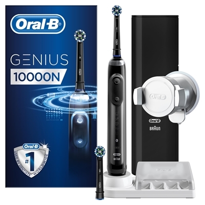 Електрична зубна щітка Oral-B Genius 10000N, чорна