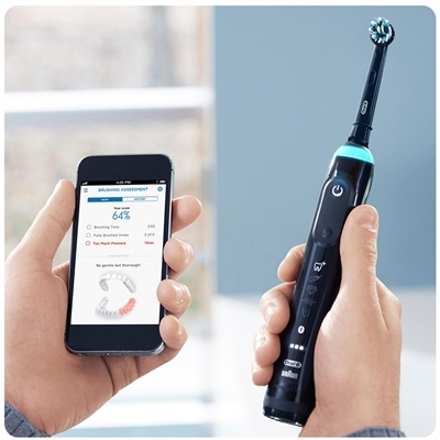 Електрична зубна щітка Oral-B Genius 10000N, чорна