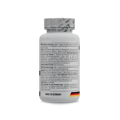 Залізо бісгліцинат MST Nutrition Iron Bisglycinate 21 мг, 60 капсул