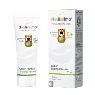 Зубна паста Dentissimo Junior, яблоко, 50 мл
