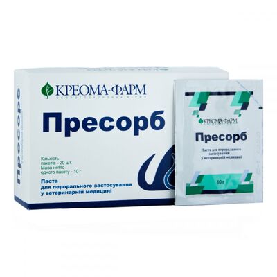 Пресорб адсорбент для собак и кошек, 10 г, 1 пакет