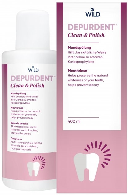 Ополаскиватель для полости рта Dr. Wild Depurdent Очищение и полировка, 400 мл