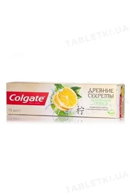 Зубна паста Colgate Стародавні секрети Бездоганна свіжість, 75 мл