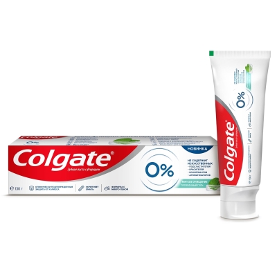Зубная паста Colgate 0% Мягкое очищение, 130 г