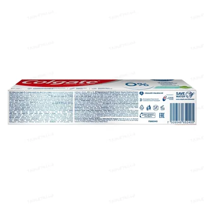Зубна паста Colgate 0% М'яке очищення, 130 г