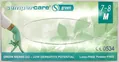 Рукавички оглядові Sempercare Green нітрилові без пудри нестерильні, зелені, розмір М, пара