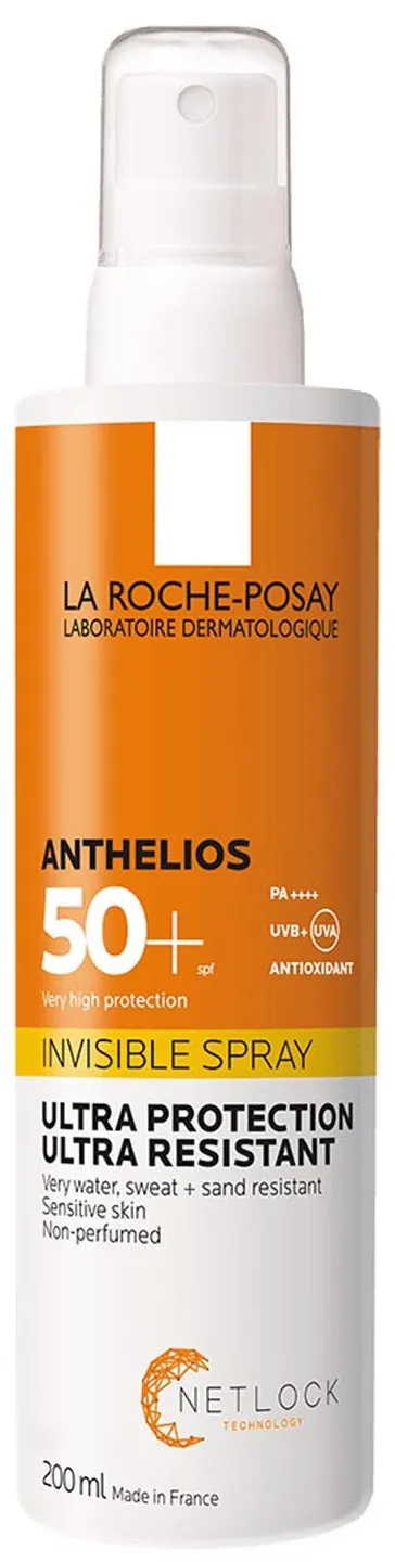 Спрей cонцезахисний La Roche-Posay Anthelios SPF50+ ультралегкий для чутливої до сонця шкіри, 200 мл